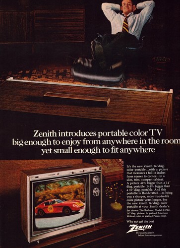 Pubblicità rivista zenith - pubblicità,