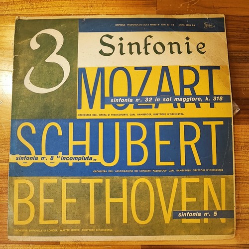 Sinfonie mozart schubert - sinfonie,