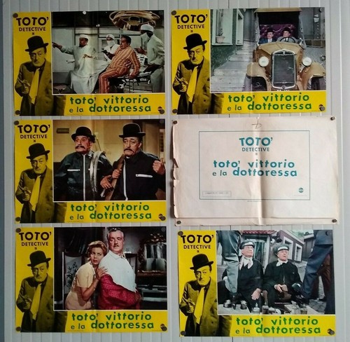 Lotto fotobuste totò - fotobuste, in