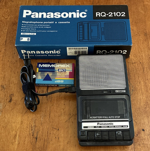 Panasonic 2102 lettore - panasonic, rq-2102