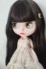 Bambola Blythe capelli neri