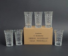 Set bicchieri amaro - 6, petrus