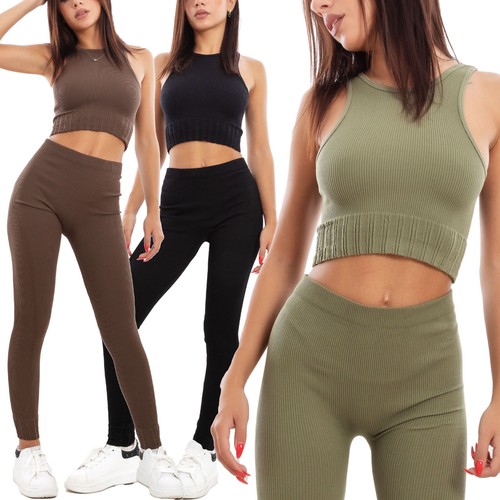 Tuta donna sport completo top