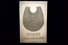 Pettorale d'oro, Tomba a Cori, Lazio Incisione del 1850 L'Univers pittoresque