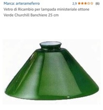 Vetro di ricambio per lampada