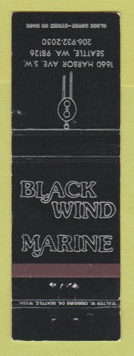 Copertina matchbook nero - copertina,