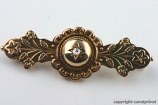 Spilla diamante ago antico