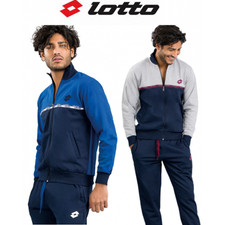 TUTA UOMO LOTTO FELPATA CON