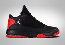 Scarpe Jordan Max Aura 2 Black/White Chile Red Uomo Basket Originals Misura 44