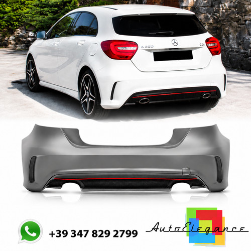 Paraurti posteriore mercedes - posteriore,