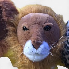 Beverly Hills Orsacchiotto Co Peluche Testa di Leone Appeso a Parete Safari Camera Bambini
