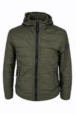 Replay giacca puffer verde con