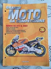 FASCICOLO EDICOLA GRANDI MOTO DA COMPETIZIONE N.25 HONDA RC 201 V ,2002