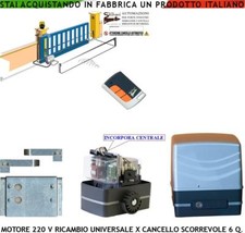 CANCELLO SCORREVOLE 6 Q.LI