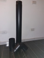 N.1 Tubo stufa  a legna 120  più gomito 