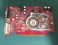 Scheda Video Vintage ATI X550XT PCI-E 256 MB DDR2 TV-OUT DVI