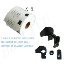 5 X Etichette Compatibile per