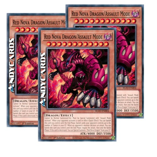 Red nova dragon assault mode - red,