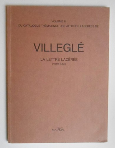 Villegle lettre lacérée - .,