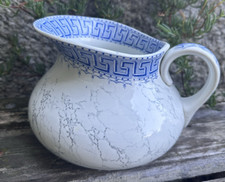 Antica brocca -Athenes KG Luneville- ceramica francese