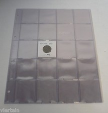 SAFE FOGLIO A4 PER MONETE IN OBLO + OBLO DA PINZARE 17,50 mm - QUANTITÁ A SCELTA