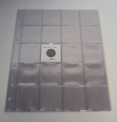 Safe foglio per monete - a4, in