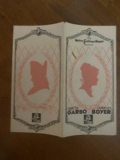 BROCHURE,GRETA GARBO MARIA