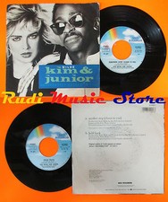 LP 45 7'' KIM WILDE & JUNIOR Another step Hold back 1987 italy MCA cd mc dvd *