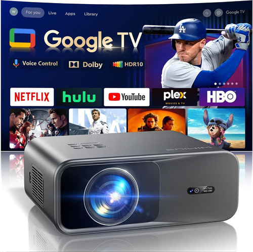 Proiettore google 1100 - 4k, tv,