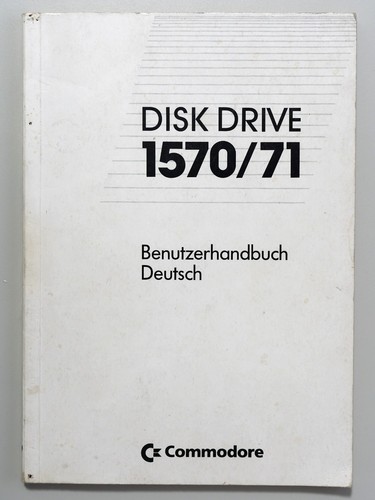 Manuale disk drive commodore - disk,