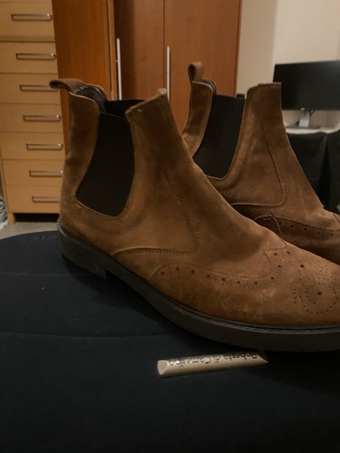 Stivaletto uomo scamosciato - stivaletto,