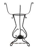 Portavaso fioriera porta vaso in ferro giardino casa esterno portapiante piante