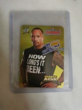 WRESTLING WWE  Card - The Rock