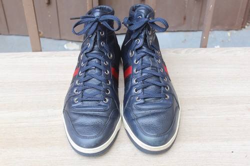 Boots sneakers gucci - cuir, 6,5