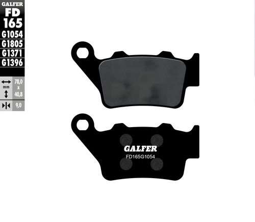 Set pastiglie freno - , galfer