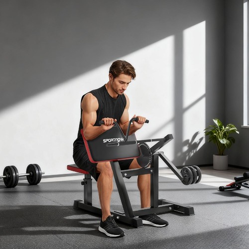 Panca per curl bicipiti - panca, con