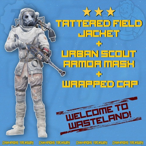 Fallout giacca da campo - 76, pz