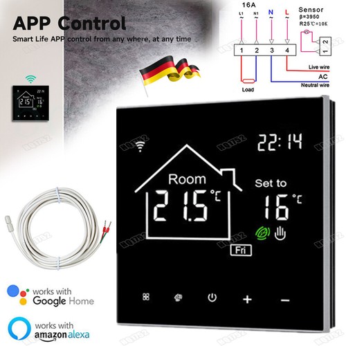 Termoregolatore smart lcd wifi - lcd,