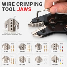 Pinza crimpatrice SN 4mm per
