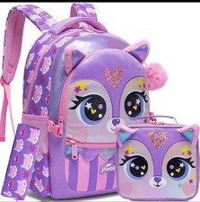 Zaino Scuola 3 Pezzi Con