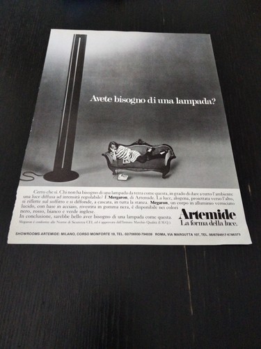 Artemide luce lampada mergaron - luce,