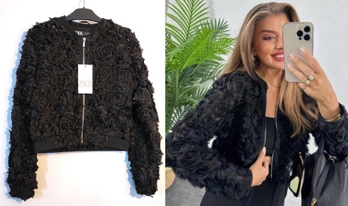 Giacca zara nera - nera, 3d
