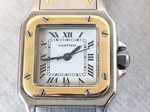 Cartier santos lady - santos, automatico