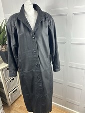 Trench da donna in vera pelle