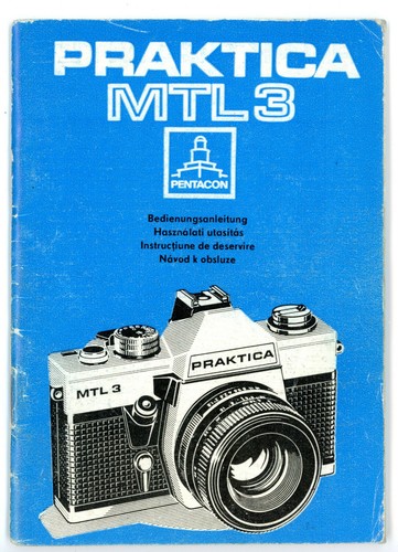 Pentacon fotocamera manuale - pentacon,