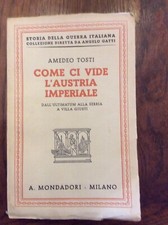 Amedeo  Tosti come ci vide l’Austria imperiale 1930