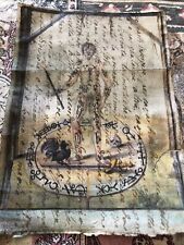 Antico Manoscritto Magia Demonologia Stregoneria Astronomia Astrologia