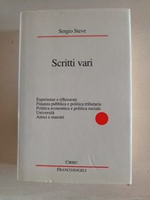 Scritti vari - Sergio Steve -