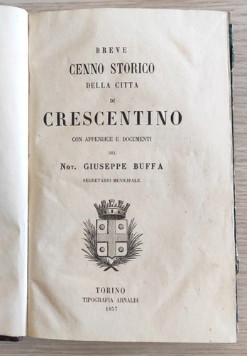 1857 breve cenno storico - cenno,