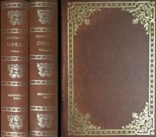 Opere di Giovanni Boccaccio. DUE VOLUMI